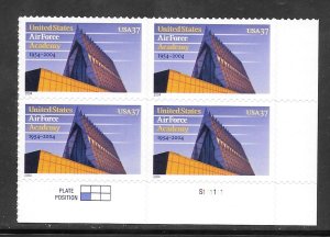 #3838 MNH Plate Block