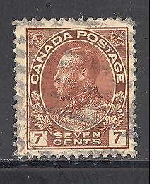 Canada Sc # 114, SG # 251 used (DT)