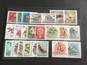 Hungary Butterflies and Sports     Stamps R38266