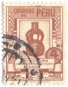 PERU #376, USED , 1938 - PERU127