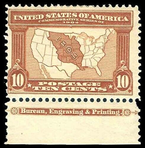 U.S. 1904-13 COMM. 327  Mint (ID # 84280)