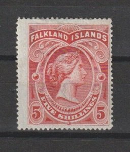 FALKLAND ISLANDS 1898 SG 42 UNUSED Cat £250