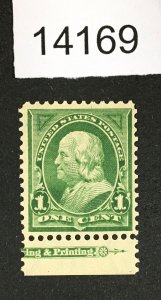 MOMEN: US STAMPS # 279 MINT OG NH VF LOT #14169