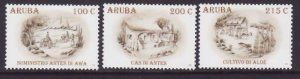 Aruba-Sc#338-40- id5-unused NH set-Aruba in the past-2008-