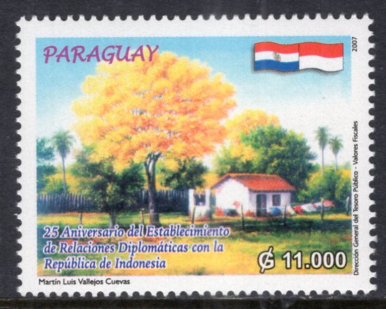 Paraguay 2835 Tree MNH VF