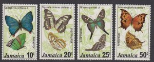 Jamaica 435-8 Butterflies mnh