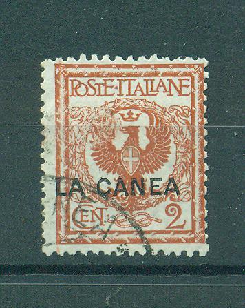 Italy Offices Abroad - Crete sc# 4 used cat value $2.40