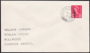 GB SCOTLAND 1970 cover CULLIPOOL / OBAN ARGYLL cds.........................A6518