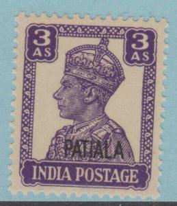 INDIA - PATIALA STATE 109  MINT NEVER HINGED OG ** NO FAULTS EXTRA FINE! - AQT