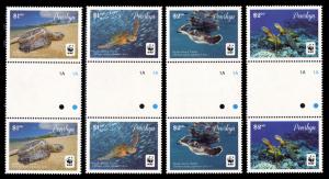 Penrhyn 2014 Scott #540-543 Gutter Pairs Mint Never Hinged