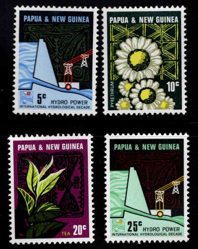 PNG Papua New Guinea Scott 241-244 MNH** set