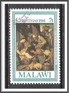 Malawi #390 Christmas Paintings Used