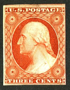 U.S. #11A USED CREASES