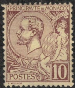 Monaco #15 Unused 10% of SCV $100 **FREE SHIPPING**