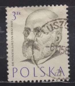 Poland 776 Dr. Henryk Jordan 1957