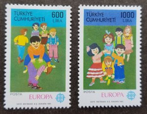 *FREE SHIP Turkey Europa CEPT Children Games 1989 Child Play (stamp) MNH