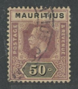 Mauritius #195  Single