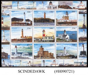 MALI - 2014 LIGHTHOUSE / ARCHITECTURE - MIN. SHEET - MINT NH