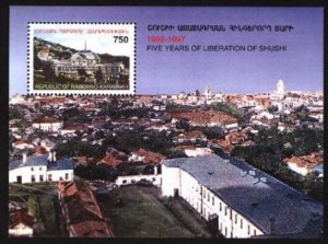 Nagorno Karabakh, Armenia Cat. #02 MNH, Liberation of Shushi Anniversary S/S