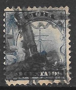 Cuba 130: 5c Ocean Liner, used, F