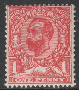 GB Scott 156 - SG336, 1912 Simple Cypher 1d Downey Head MH*