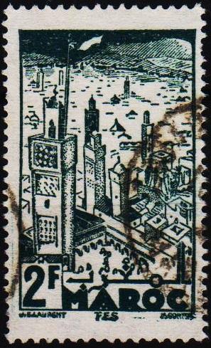 Morocco(French). 1939 2f S.G.239 Fine Used