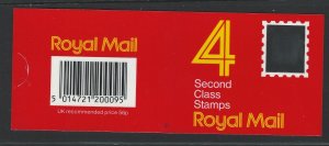 Great Britain Booklet MNH sc BK295 MH87a