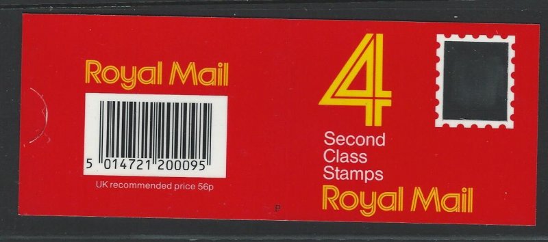 Great Britain Booklet MNH sc BK295 MH87a