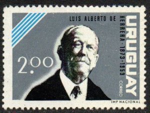 Uruguay Sc #712 Mint no gum