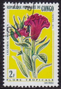 Congo - 1971 - Scott #238 - used - Flower