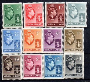 Virgin Islands 76-87 Set Mint hinged