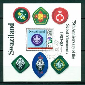 Swaziland Scott #422 Used Scouting 75th Ann $$