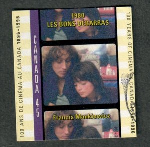 Canada #1616d Cinema used single