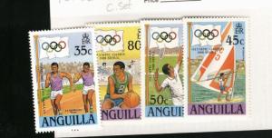 Albania SC#759-62 OLYMPIC GAMES 1988 SEOUL Basketball Sailing Running Tennis MNH