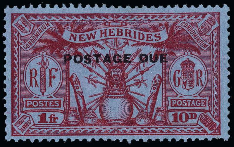 New Hebrides Scott J1-J5 Gibbons D1-D5 Mint Set of Stamps