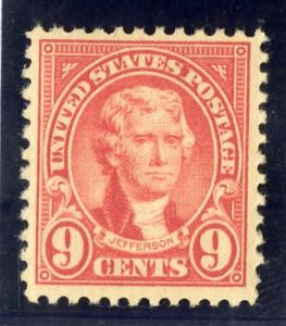 US  #561  MNH VF SCV $25.00 BIN $20.00