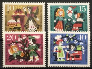 Germany B400-403 MNH set
