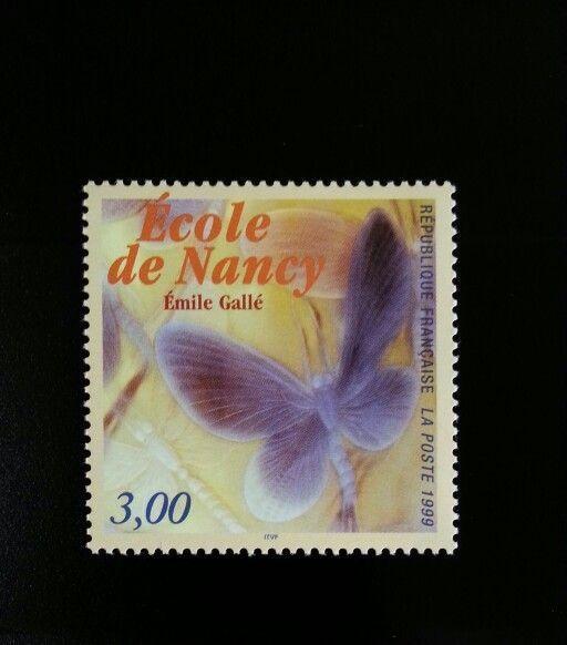 1999 France Noctuelles Dish, Emile Galle, School of Nancy Scott 2725 Mint VF NH