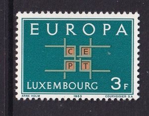 Luxembourg   #403  MNH  1963  Europa  3fr