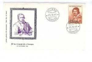 Italy, 811, Painting FDC, **Used**