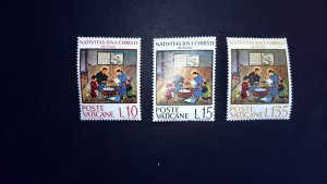 Vatican City Sc# 397-399 MH Complete Set (1964)