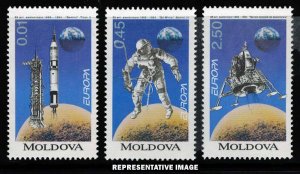 Moldova Scott 115-117 Mint never hinged.