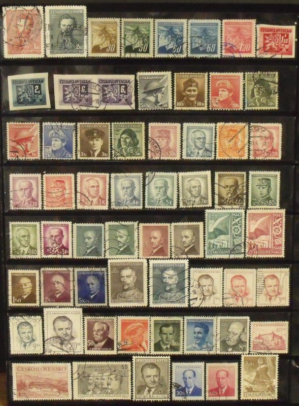 A606   CZECHOSLOVAKIA   Collection                            Mint/Used