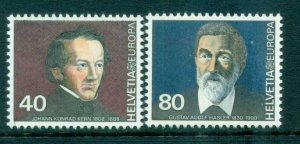 Switzerland 1980 Europa, Celebrities MUH lot65774