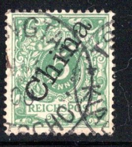 China - German Offices Abroad - Scott # 2, used