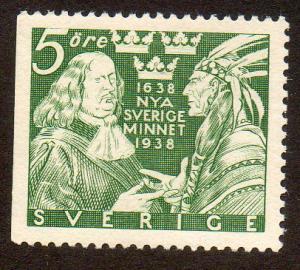 Sweden  Scott  273a   MNH