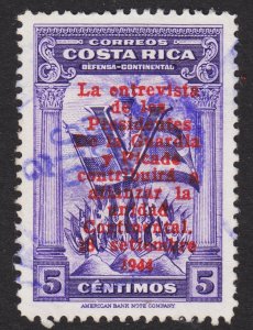 Costa Rica Scott 239 VF used.