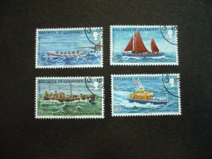 Stamps - Guernsey - Scott# 91-94 - CTO Set of 4 Stamps