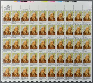 John Hanson Sheet of Fifty 20 Cent Postage Stamps Scott 1941