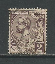 Monaco    #12  used  (1891)  c.v. $0.80